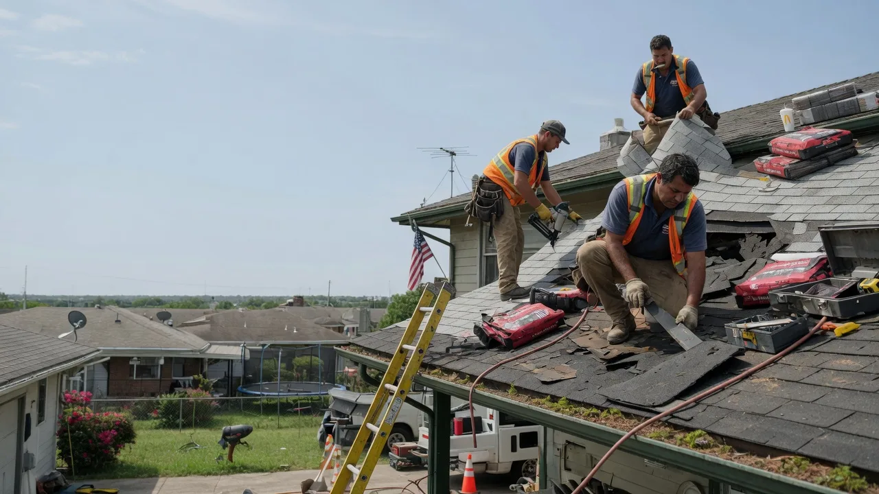Roof Repair in Mont Belvieu, TX near me